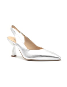 Melluso Slingback in pelle metallizzata 2